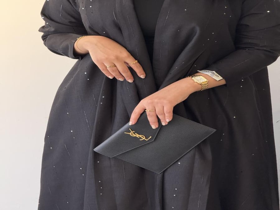 عباية كسرات لينن
