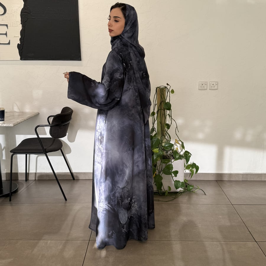 عباية كلوش دبل فيس لف