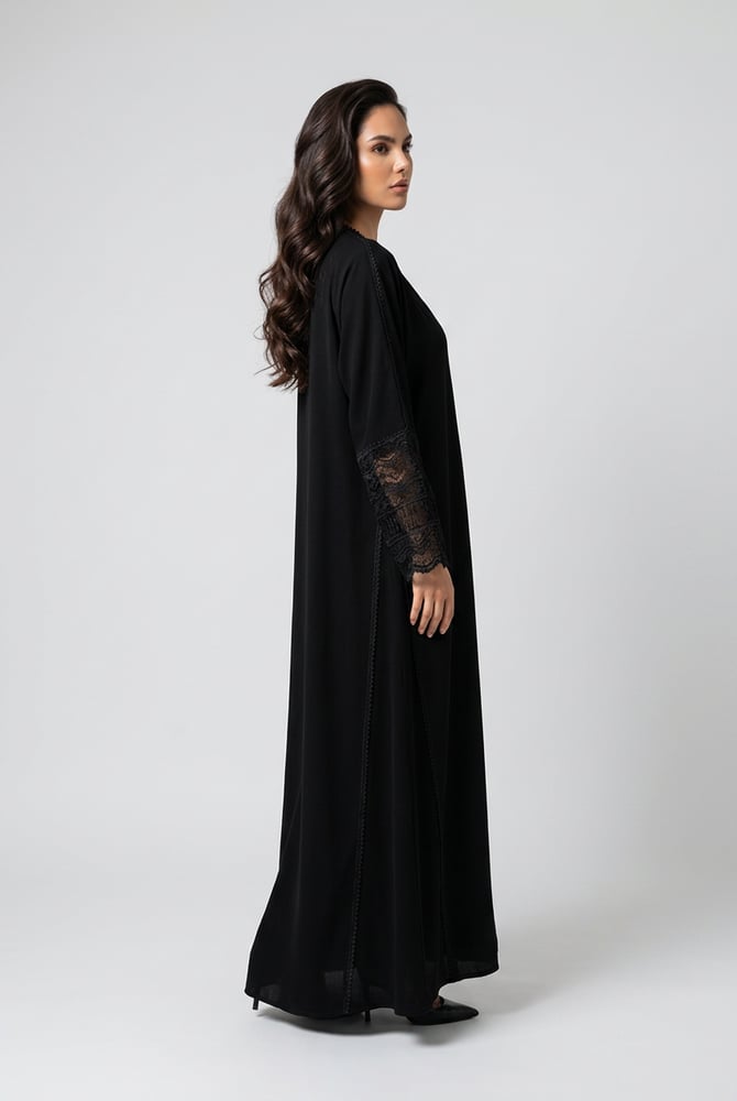 عباية نورة لف