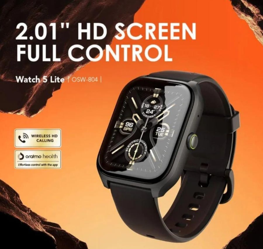 ساعة Oraimo Watch 5 Lite الذكية (رقم الموديل OSW-804)
