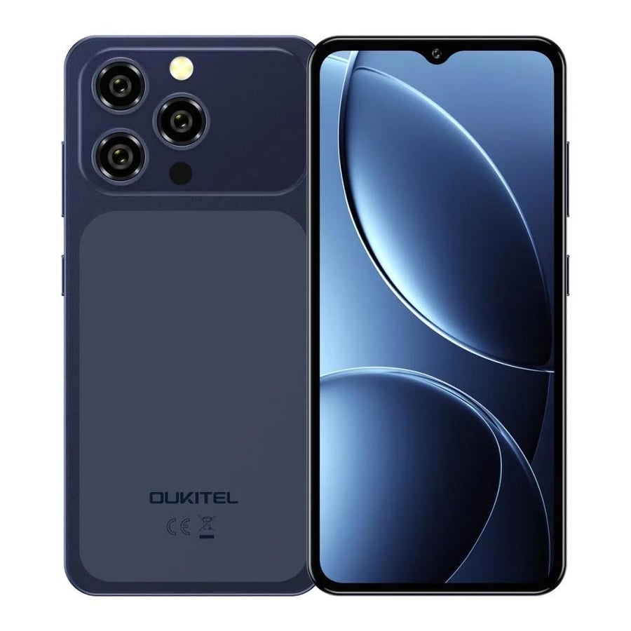 جوال Oukitel C17 ثنائي الشريحة 4G | شاشة 6.52 | بطارية 5000mAh — 3 ألوان