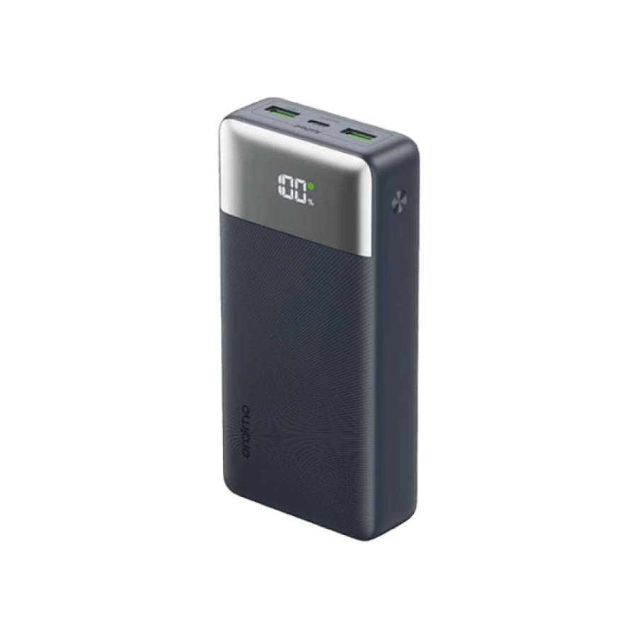 شاحن متنقل أورايمو بور نوڤا بمنفذ USB-C ومنفذين USB وبسعة 10000 مللي أمبير وبقوة 22.5 واط - أسود