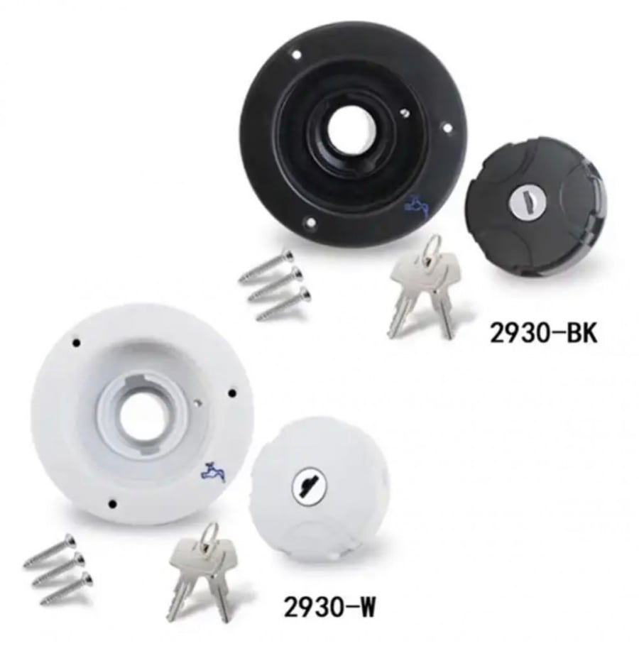 Tank cover and water tank for cars and caravans (white only)