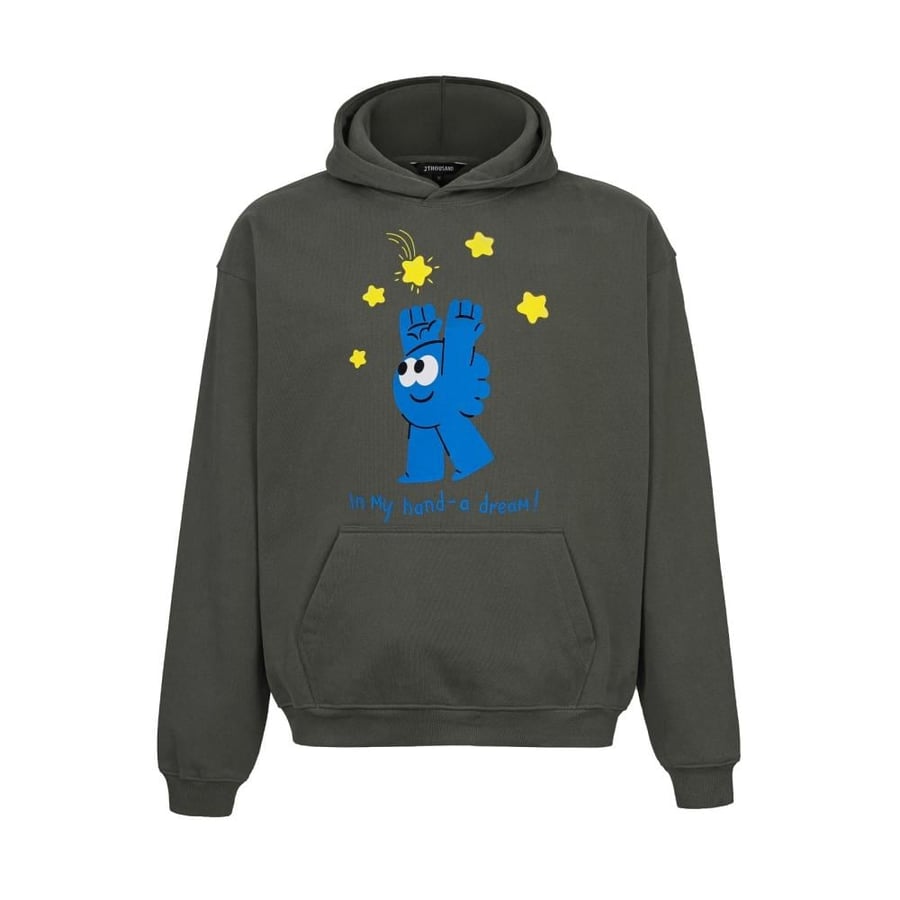 HOODIE HAND-A DREEM GREEN