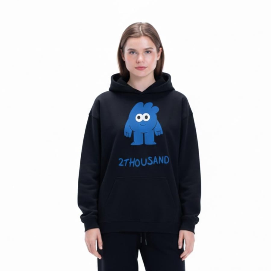 HOODIE SINGLE BLACK