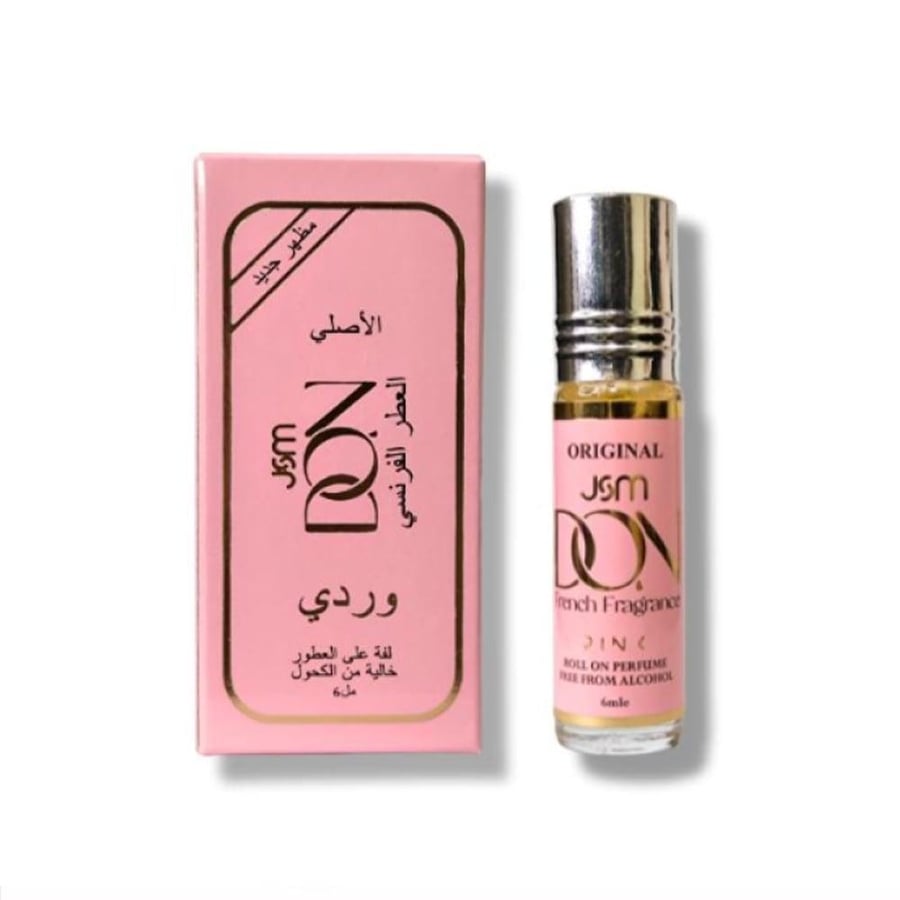 درزن عطر دون رول roll don وردي اون بارفيوم - 6 مل(12حبه)