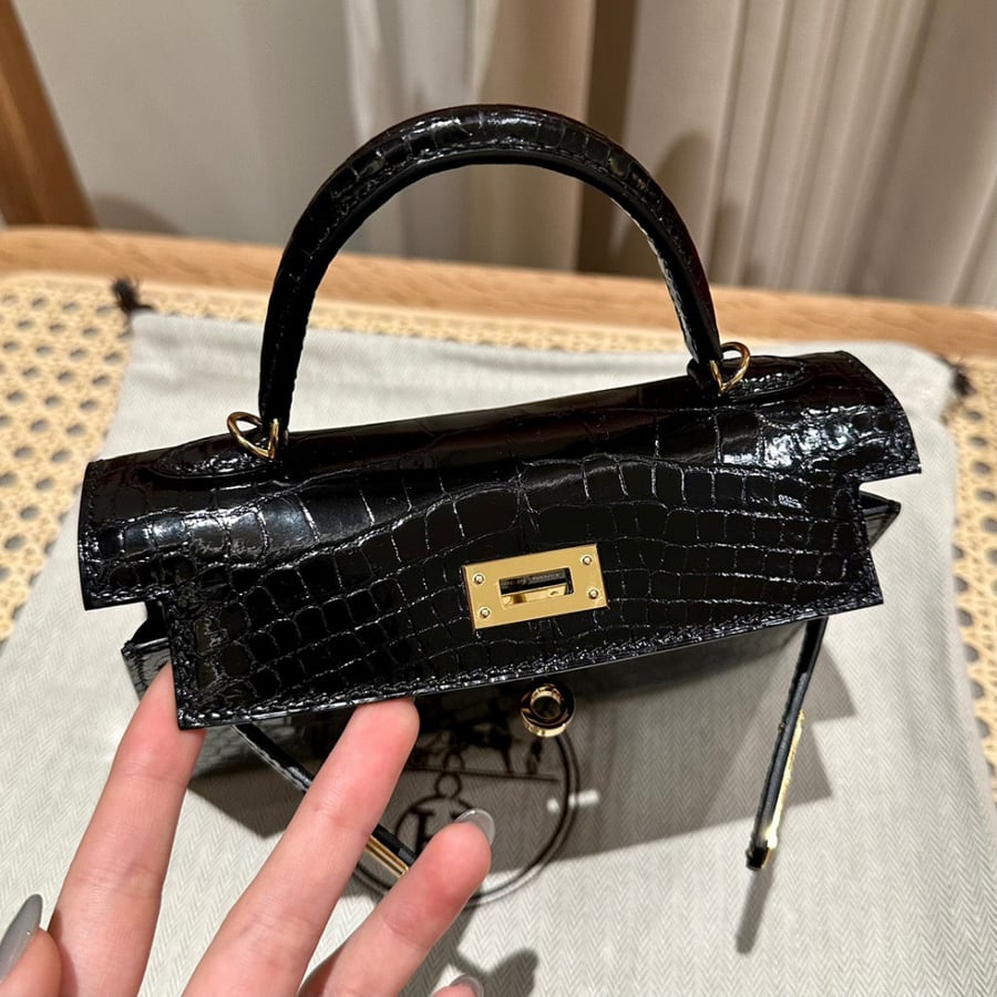 Mini kelly Crocodile