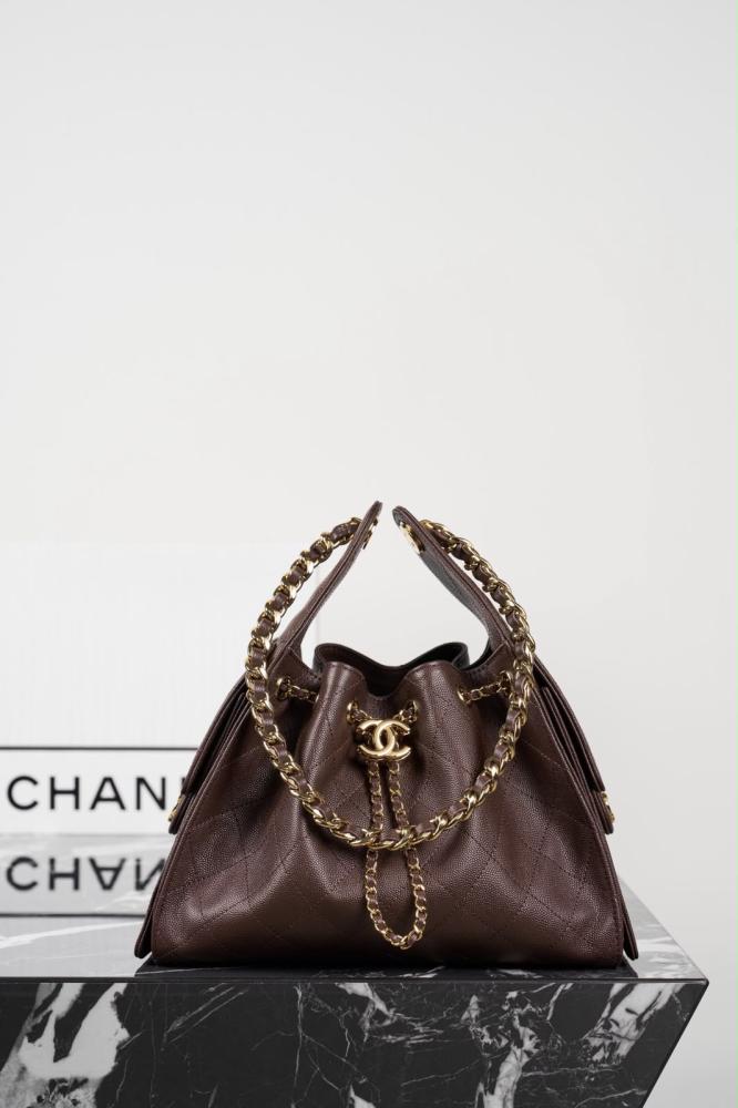 شانيل Hobo small هاردوير لامع