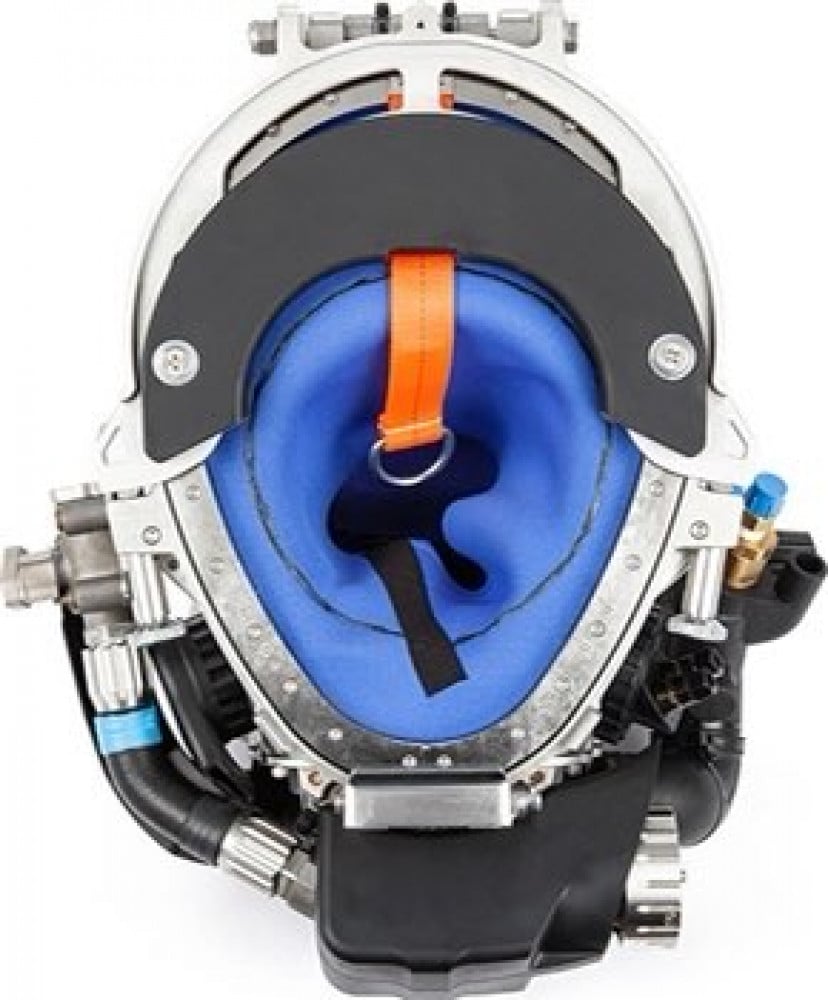 Kirby Morgan KM Diamond Stainless Steel Diving Helmet