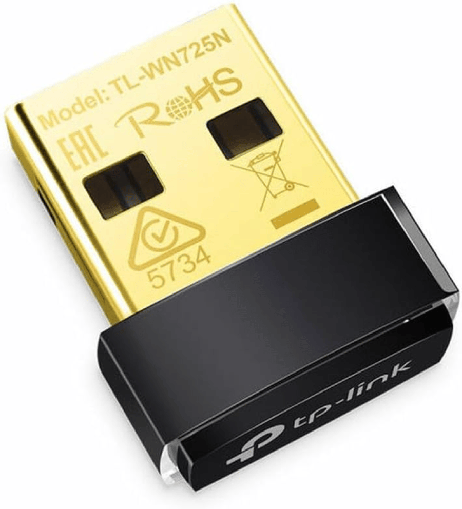 محول واي فاي TP-Link TL-WN725N Wireless N150 USB WiFi Adapter for Desktop – Up to 150Mbps High-Speed Network