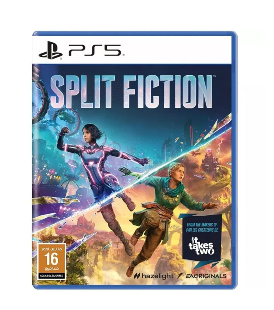 لعبة سبليت فيكشن - بلايستيشن 5 - Split Fiction, PlayStation 5 Game, Two-Player Co-op Action Adventure