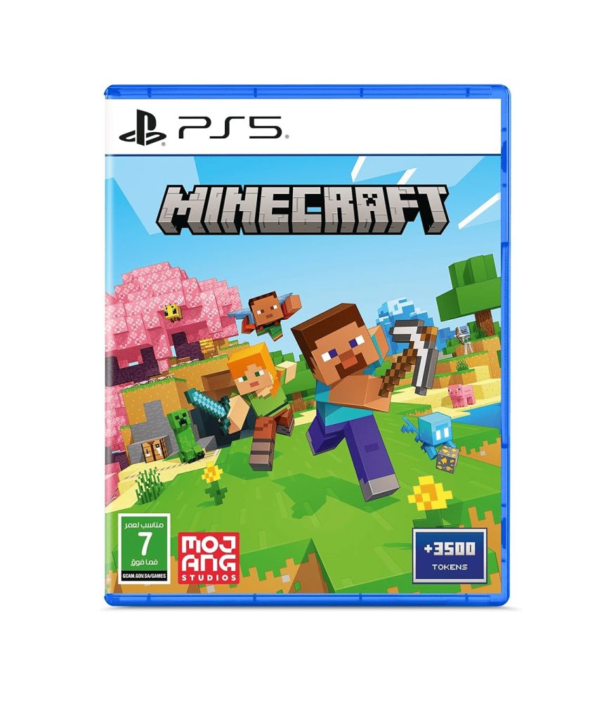 لعبة مين كرافت مجموعة المبتدئين MINECRAFT PS5