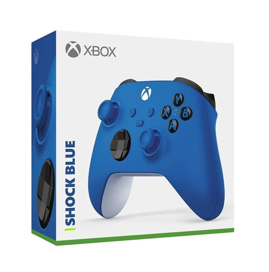 يدات تحكم Microsoft Controller for Series X, Series S, Xbox One (Latest Model) - Electric Volt لون ازرق