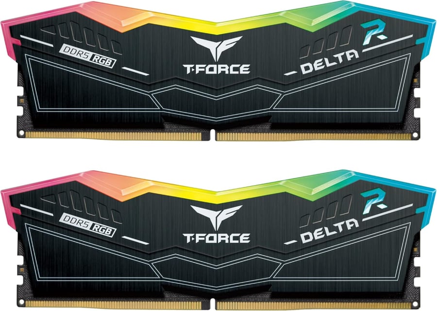 رام TEAMGROUP T-Force Delta RGB DDR5 Ram 32GB (2x16GB) 6000MHz