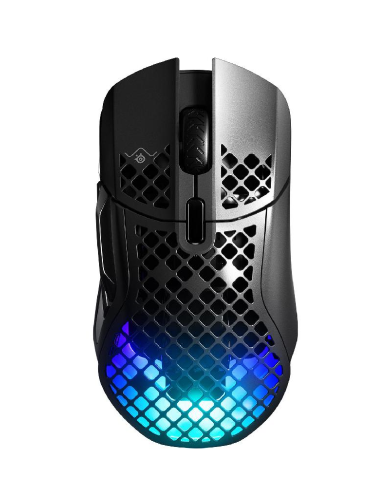 ماوس ألعاب لاسلكي خفيف الوزن مع مستشعر بصري من STEELSERIES AEROX 5 WIR