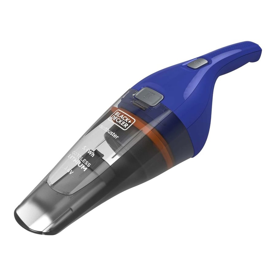 3.6 فولت مكنسة كهربائية لاسلكية محمولة أزرق وأسود من بلاك اند ديكر  NVC115WA-B5
