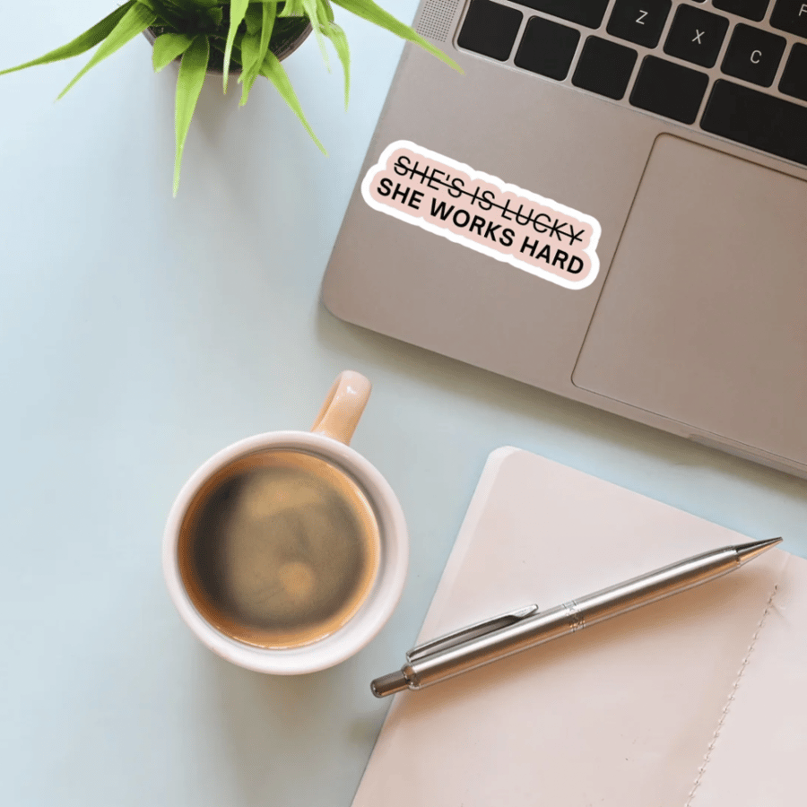 ستكرز - she's works hard