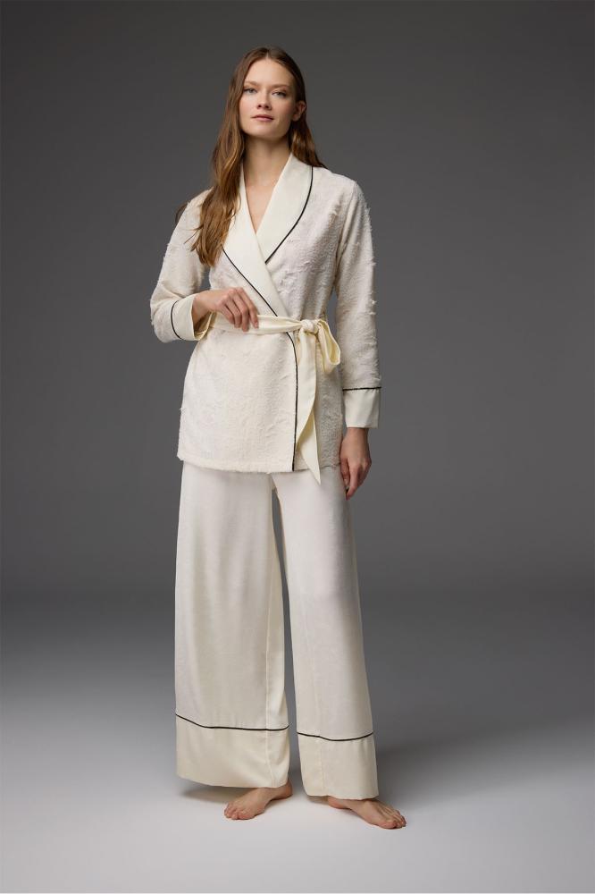 Pajama Set - Cream Beige