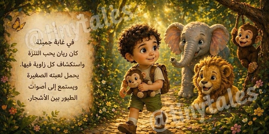 قصة مخصصة لطفلك
