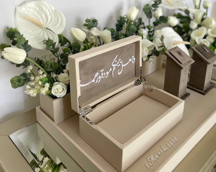 اوف وايت بيبي روز ظرف (شيك)