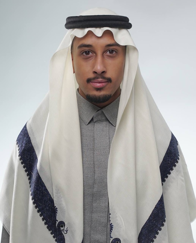 شماغ شتوي كحلي