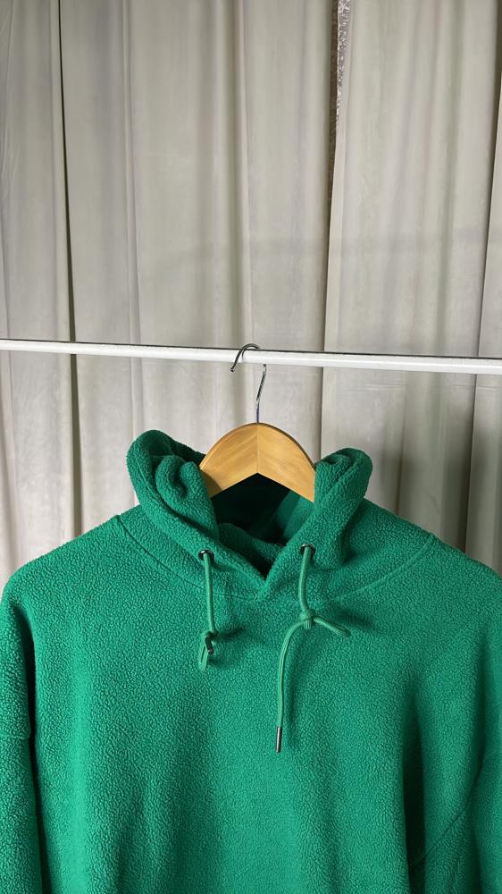 Green hoodie