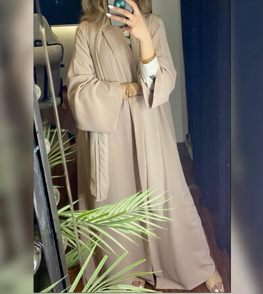 قماش فتون للعبايات ملون (22.5 متر)
