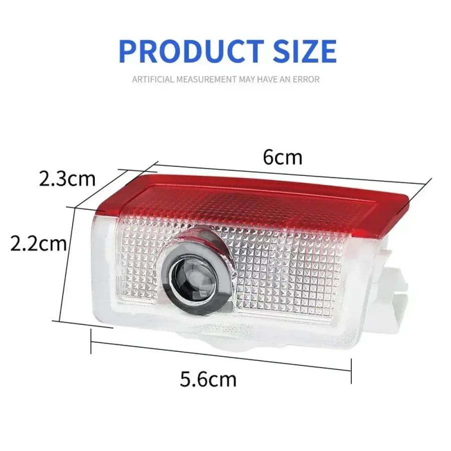 أضواء ترحيب LED لأبواب مرسيدس بنز 2/4 قطع