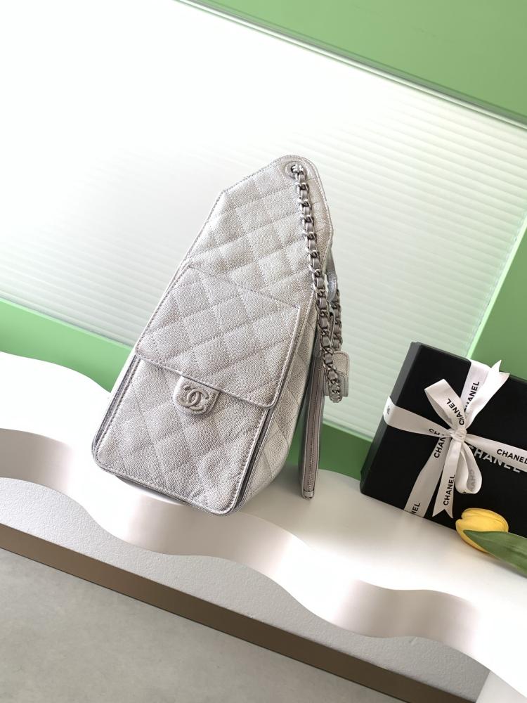 Chanel AS5293 Quilted Hobo Drawstring Bag