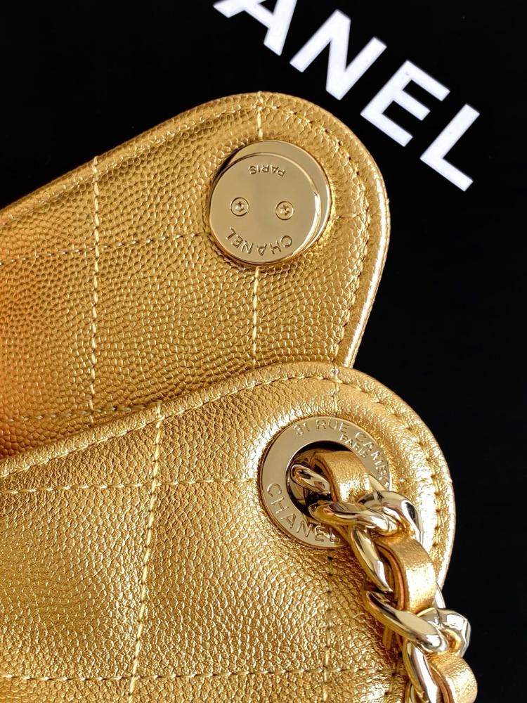Chanel AS5293 Quilted Hobo Drawstring Bag