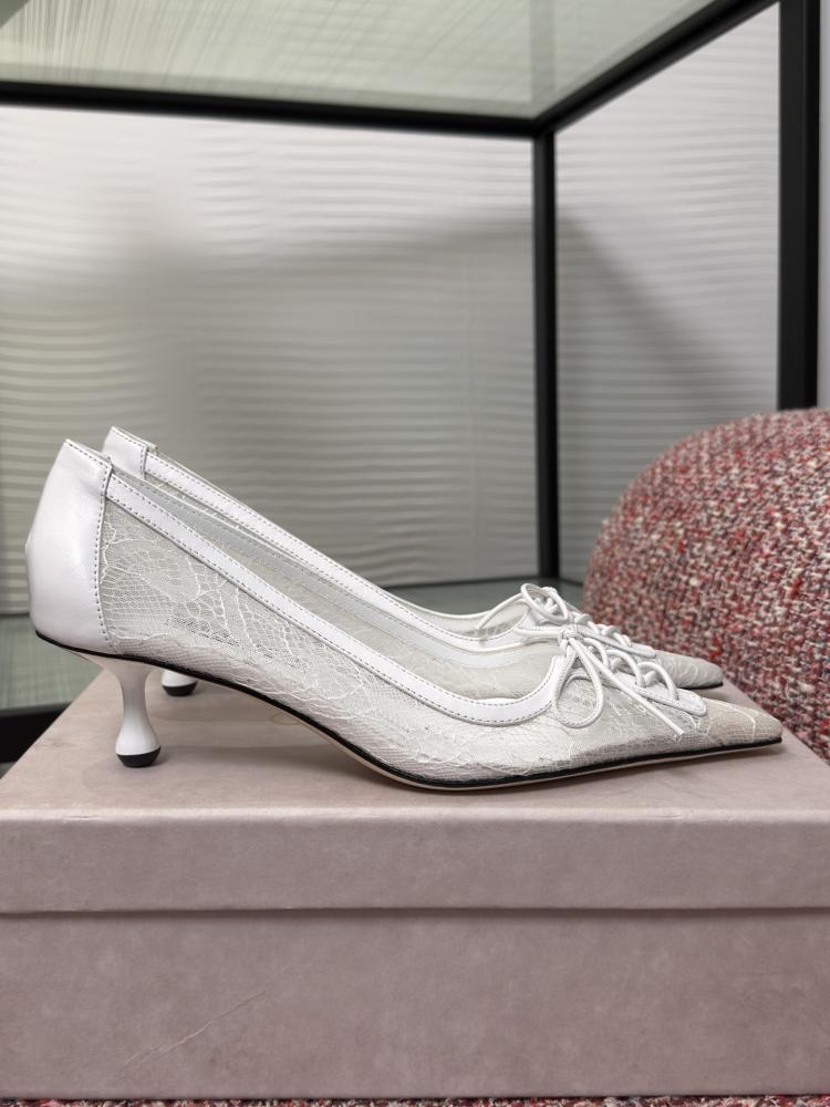 Jimmy Choo Lace-Up Pointed Heels 35-41