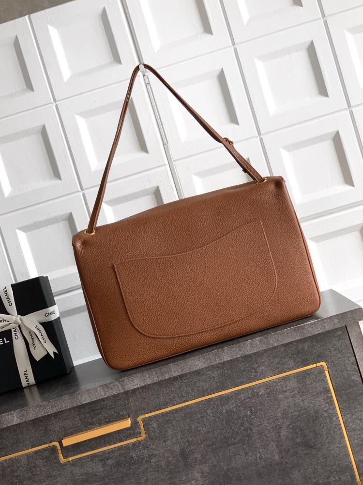 Chanel Grained Leather Flap Bag