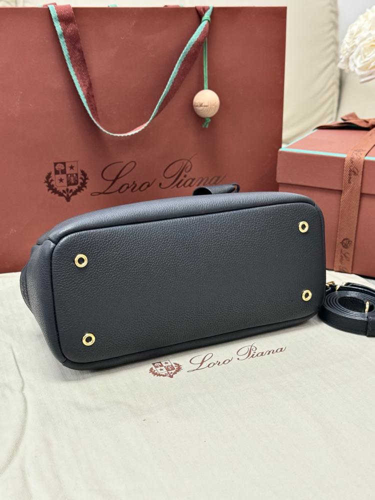 Loro Piana Needle Bag in Fine Grained Leather