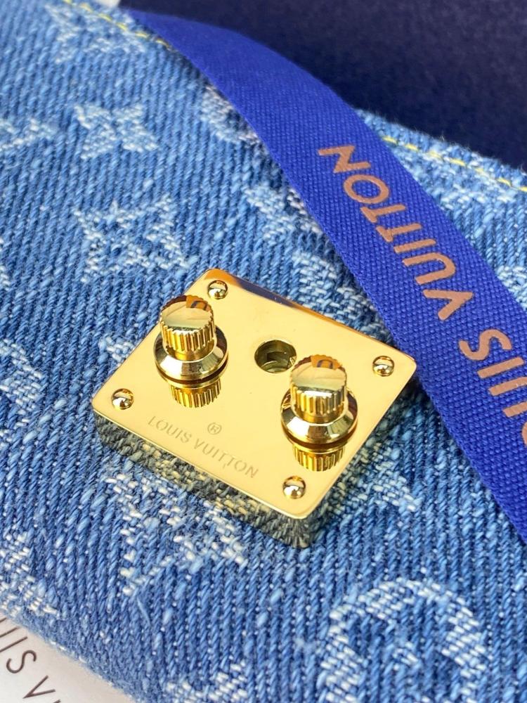 Louis Vuitton Micro Métis Monogram Jacquard Denim