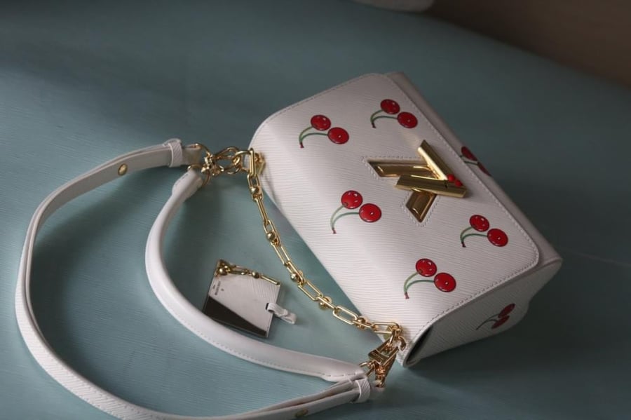 LV Twist Cherry Print 23cm