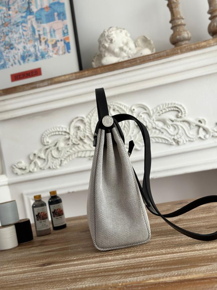 Hermes Herbag Zip 31 (Printed & Patterned Canvas Edition)