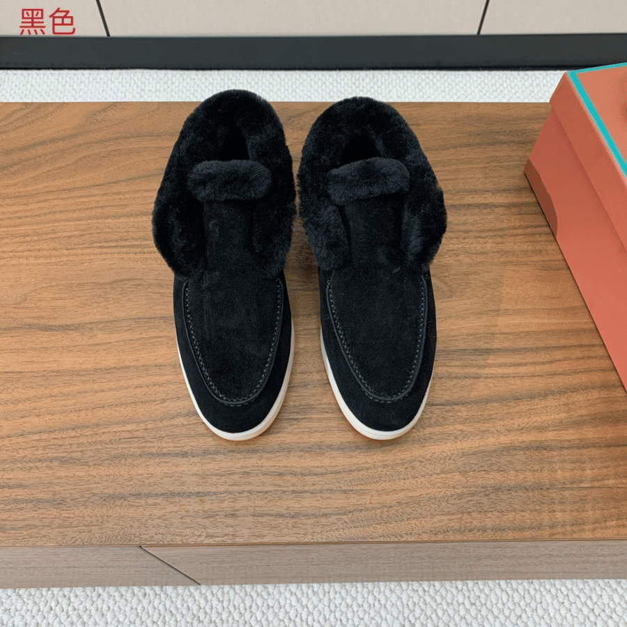 Loropiana Women Loafer Winter Black