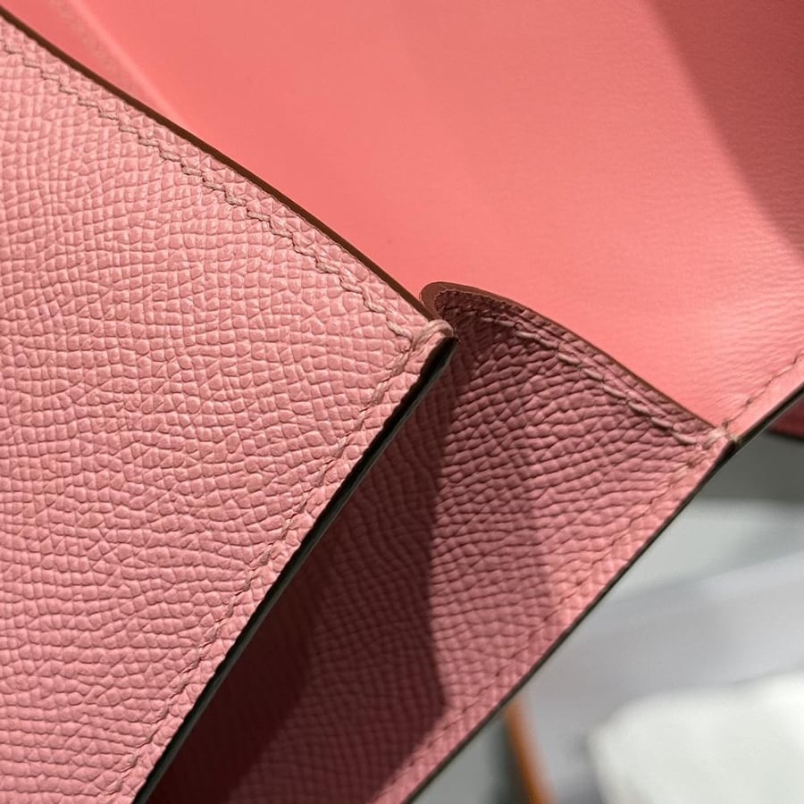 Hermes Constance Elan Bag 24cm - Rose Pink / Gold Hardware
