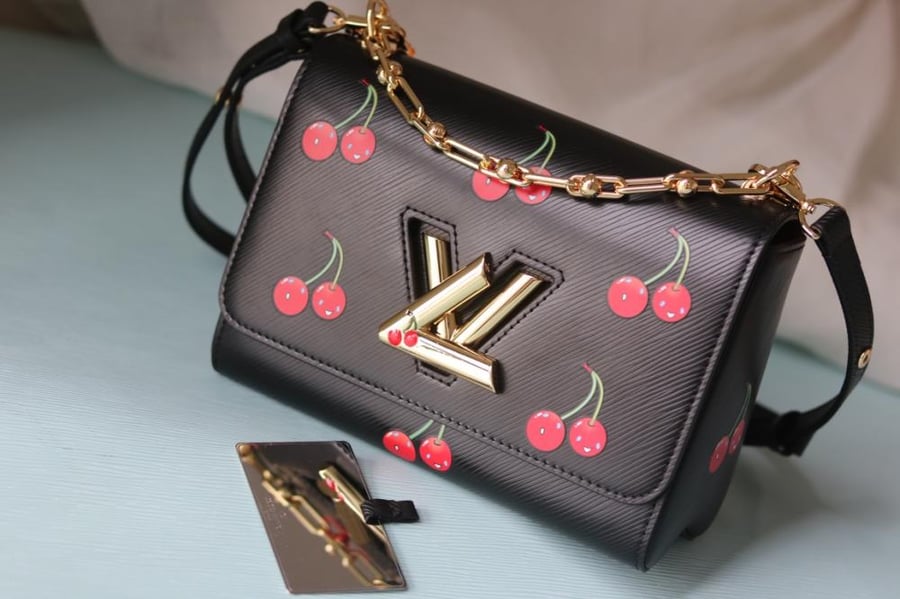 LV Twist Cherry Print 23cm