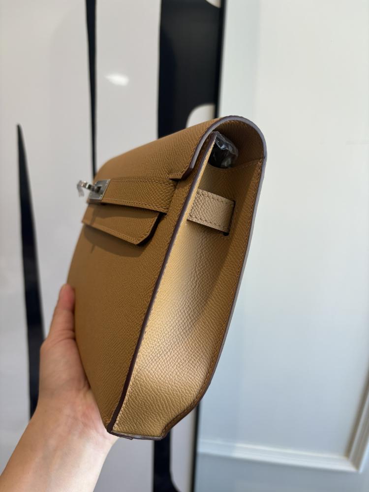 Hermes Kelly Dépêches 25 Pouch (Leather)