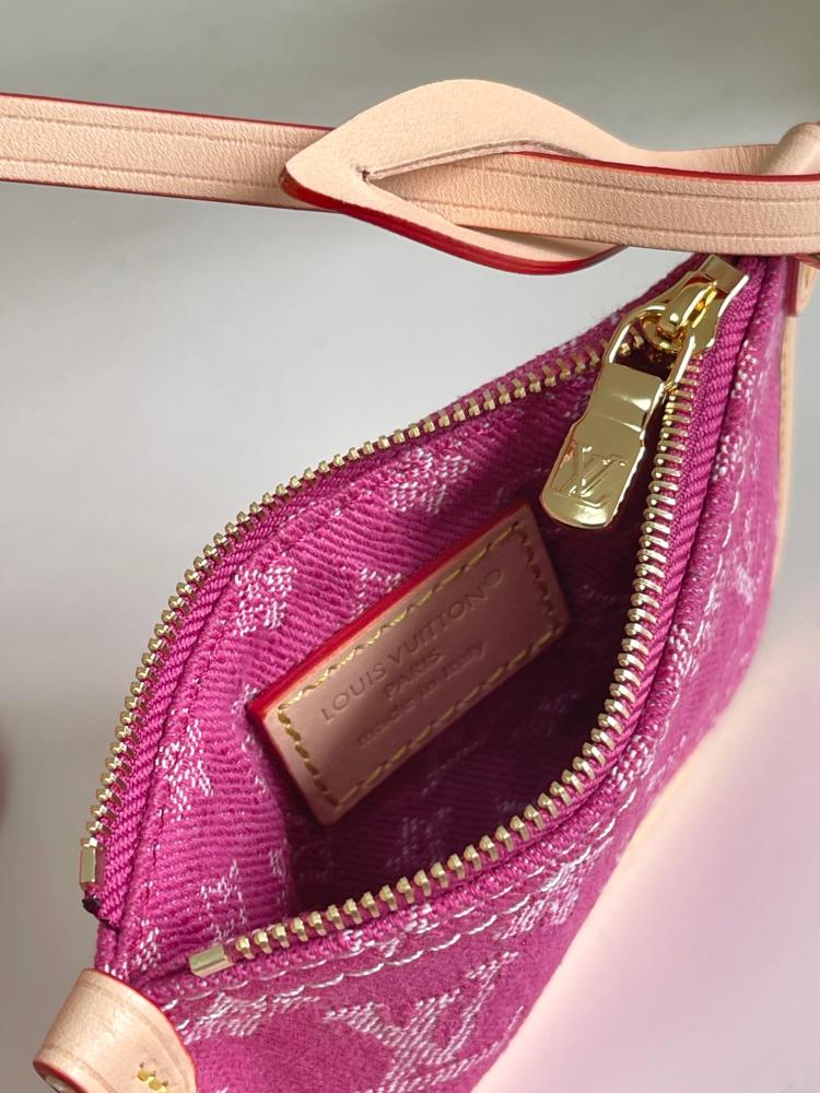 LV Bucket Bag Monogram Jacquard 18cm