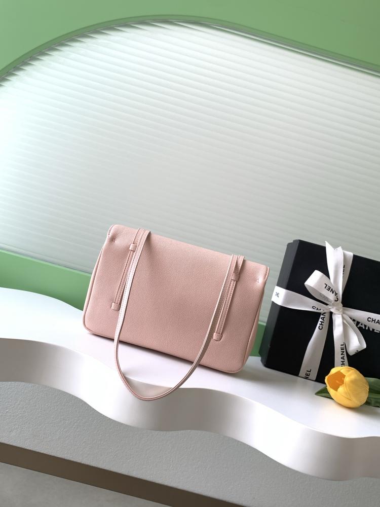 Chanel Grained Leather Flap Shoulder Bag