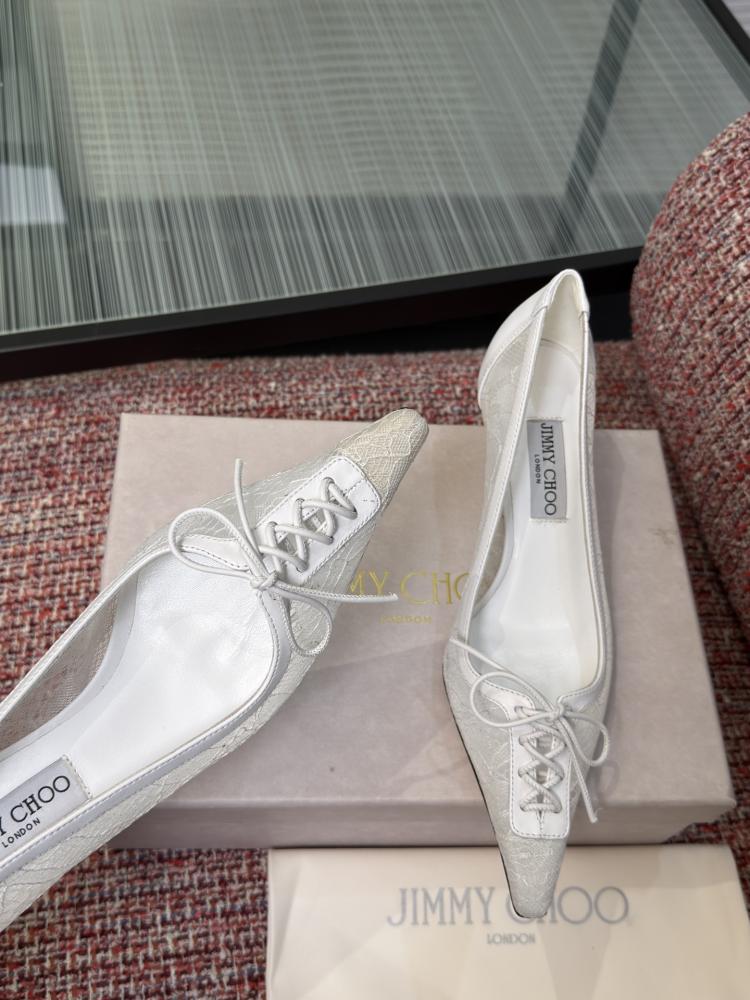 Jimmy Choo Lace-Up Pointed Heels 35-41