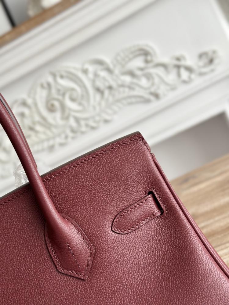 Hermes Mini Kelly II Bag 19cm - Burgundy / Gold Hardware