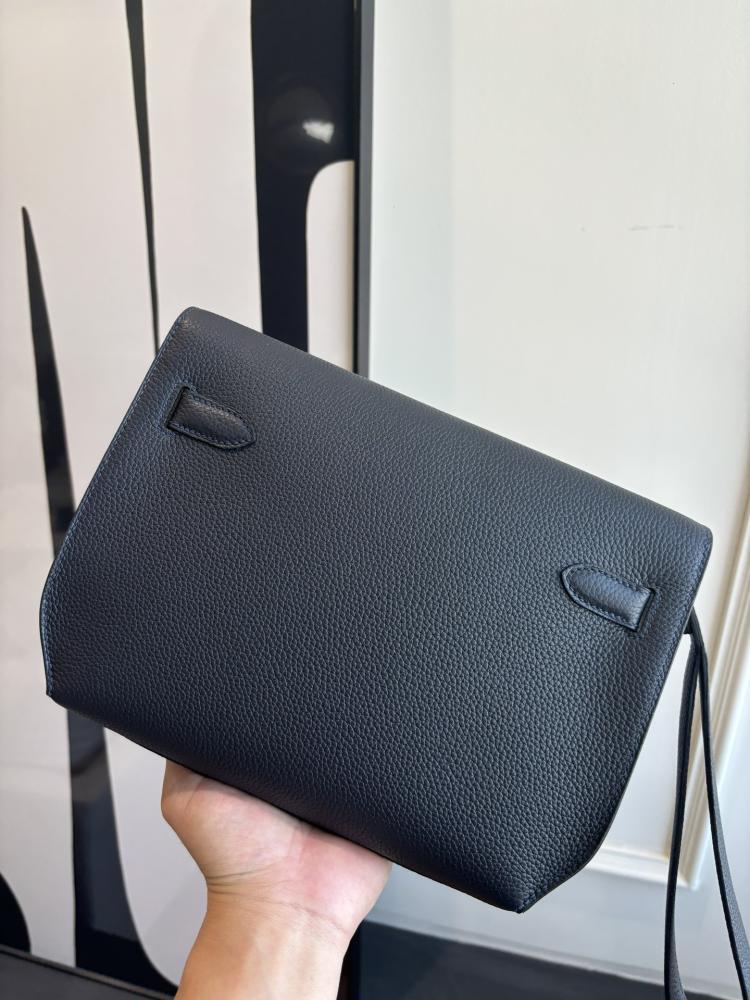 Hermes Kelly Dépêches 25 Pouch (Leather)