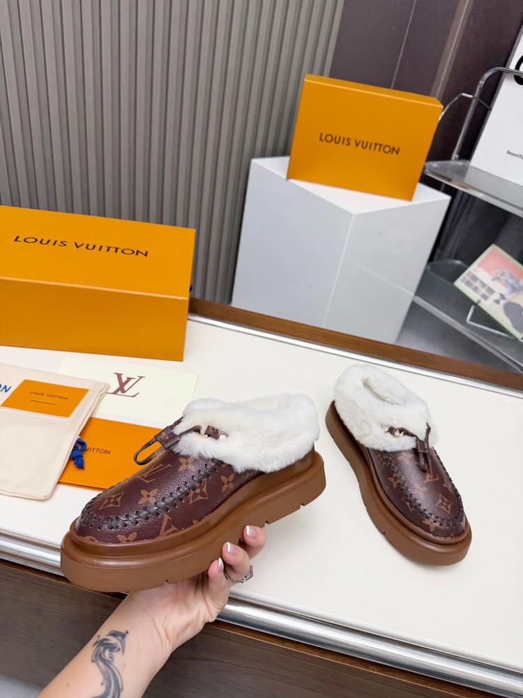 LV Cortina Closed Mule women Brown