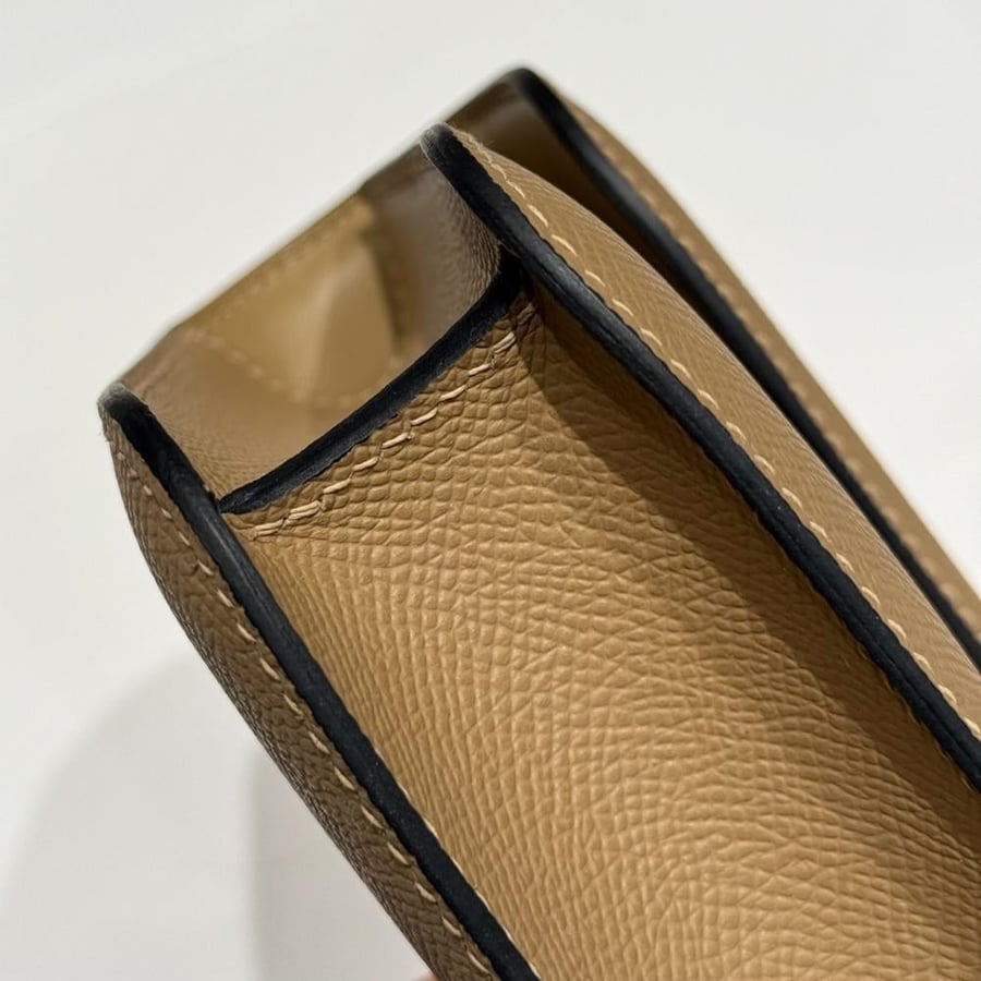 Hermes Constance Elan Bag 24cm - Taupe / Gold Hardware