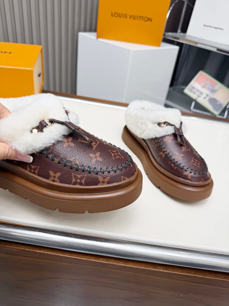 LV Cortina Closed Mule women Brown