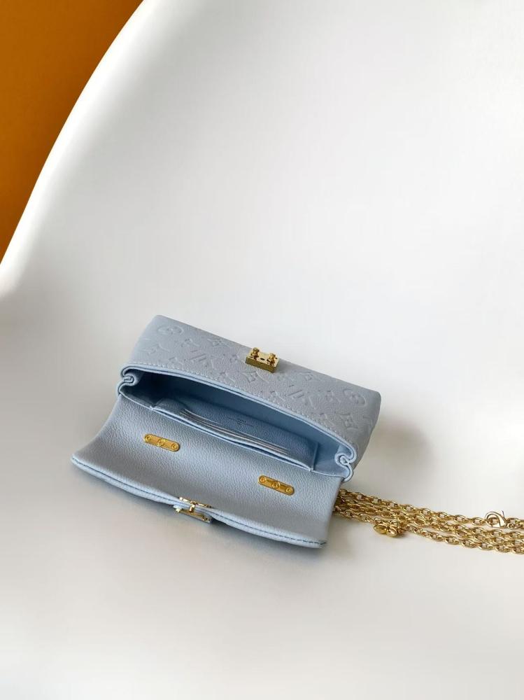 LV Monogram Empreinte Compact Chain Bag