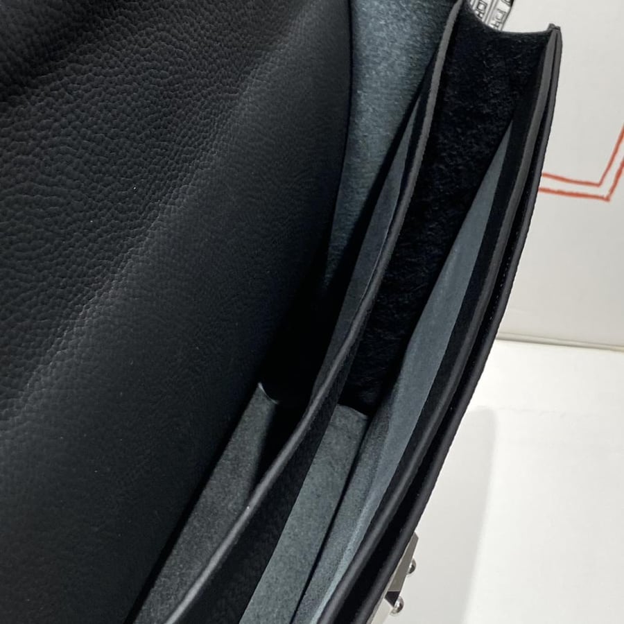 Hermes Sac à Dépêches Bag 38cm - Black